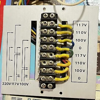 Yaesu FL-2100B Linear Amplifier Original Aluminum AC Connection Plate • $30