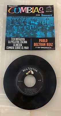 PABLO BELTRAN RUIZ La Media +3 1964 MEXICO 7  EP Afro Latin Cumbia 1st Press • $29.99