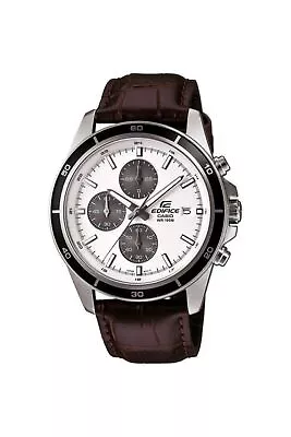 Casio Men's Edifice White Dial Quartz Watch EFR-526L-7AVDF • $89.99