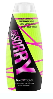 Ed Hardy SORRY NOT SORRY 50x Bronzer Tanning Lotion 10 Oz • $18.97