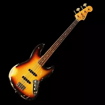 Fender Custom Shop Jaco Pastorius Tribute Jazz Bass Fretless 3 Tone Sunburst '22 • $6090