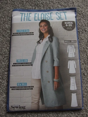 £4.99 • Buy The Eloise Set Sewing Pattern For Dress And Coat