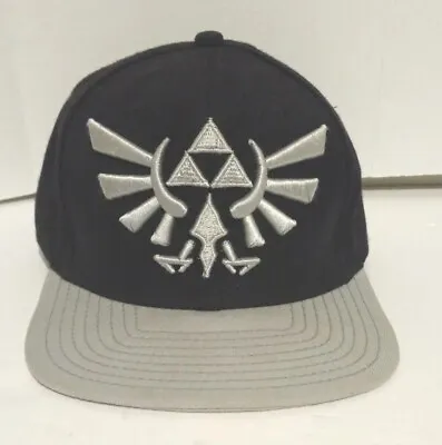 Legend Of Zelda - Nintendo -Twilight Princess-Black/Gray- Snapback Cap  • $15.19