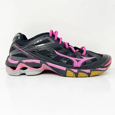 Mizuno Womens Wave Lightning RX3 430168 9013 Black Casual Shoes Sneakers Size 8 • $38.87