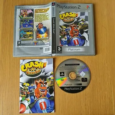 Crash Nitro Kart Playstation 2 Ps2 Pal Game Complete With Manual Free P&p  • £6.83