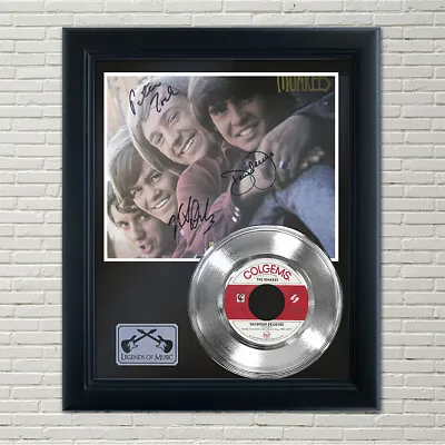 Monkees  Daydream Believer  Framed Silver Reproduction Signed Record Display • $129.95