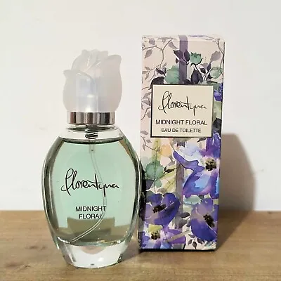 M&S Florentyna Midnight Floral 30ml Perfume Blue Marks & Spencer Discontinued UK • £24
