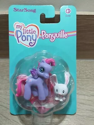 My Little Pony Ponyville Star Song And Bunny MOC 2008 Rare • £9.99