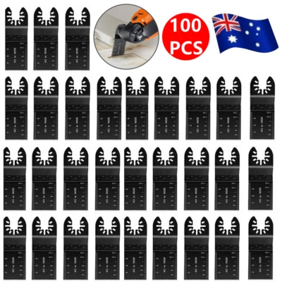 $14.85 • Buy 100x Genuine Multi Tool Blade Saw Blades For Makita Multimaster Milwaukee AEG