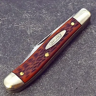 $19.99 • Buy Vintage Craftsman 9507 2 Blade Jack Folding Pocket Knife Made In Usa