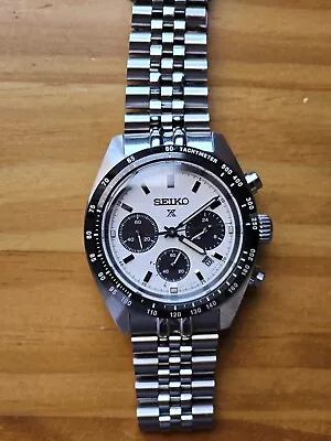 Seiko Prospex  (Speedtimer) Men's Chronograph Watch - SSC813 W/Extra Bands • $349