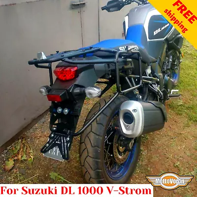 $346.99 • Buy For Suzuki DL1000 V Strom Luggage Rack System DL 1000 V-strom Side Carriers