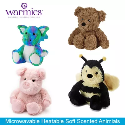 Warmies Microwavable Heatable Soft Scented Plush Toy All Animals Pig Sloth Dog • £15.59