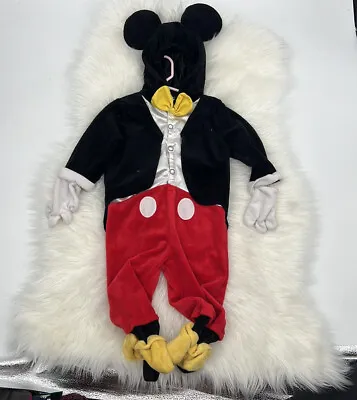 Mickey Mouse Tuxedo Dress Up Costume (12-18 Months) Toys R Us Disney Baby • $24.98