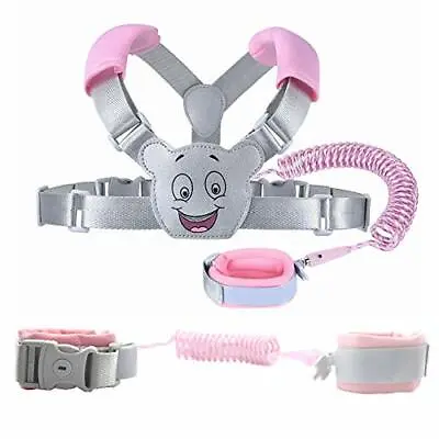 £15.54 • Buy Baby Reins Walking Harness For Toddlers, Kids, Children, 3-in-1, Anti Lost Wrist