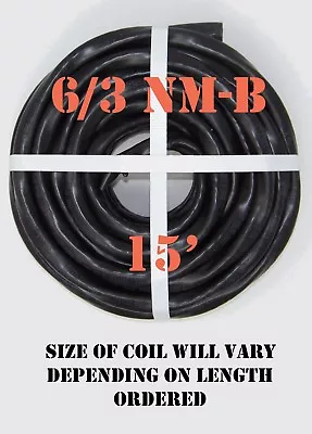 6/3 NM-B X 15' Southwire  Romex®  Electrical Cable • $64.32