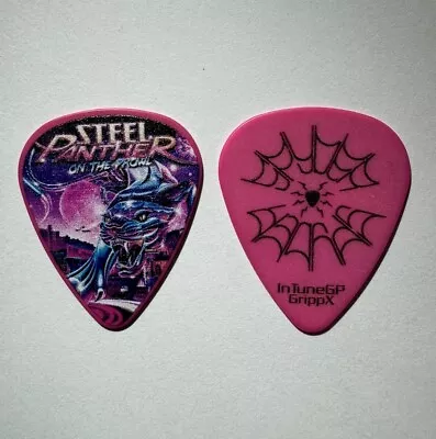 Steel Panther 2024 SPYDER Official Tour Issue Signature Guitar Pick On The Prowl • $30