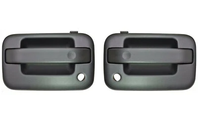 $38.96 • Buy Fits Ford F150 Outer Exterior Outside Door Handle Black Front Left Right Pair