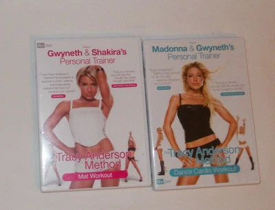 £5.50 • Buy Tracy Anderson Method Dance Cardio & Mat  X 2 Set DVD’s