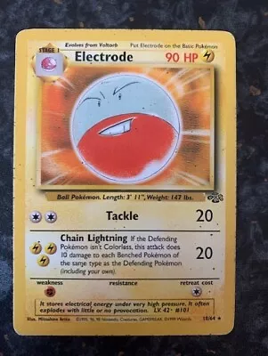 Electrode 18/64 | Pokemon 1999 Jungle • $2.18