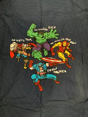 Pottery Barn Kids- Marvel Heroes Quilt- Size Twin- Pre-Owned • $125