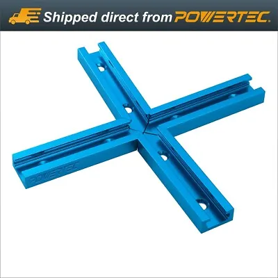 POWERTEC 71609 T-Track Intersection Kit 4Pcs 1 Set • $12.99