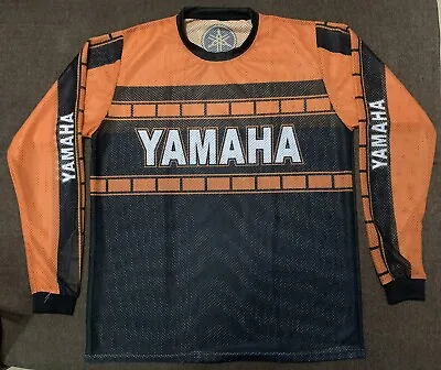 Vintage Motocross Jersey YAMAHA JERSEY MX YZ OW 80 125 250 400 465 490 AHRMA • $66