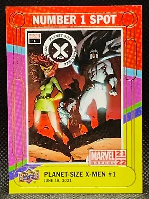 2021-22 Marvel Annual Number 1 Spot Planet-Size X-men #1 N1S-24 • $1.35
