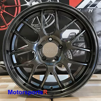 $778 • Buy XXR 530D 18 X9 +35 Chromium Black Wheels Rims 5x112 09 11 16 17 Volkswagen VW CC