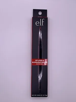 E.l.f. Lip Liner & Blending Brush Dark Red .01 Oz  • $2.85