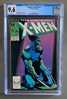 Uncanny X-Men #234 (Marvel Comics 1988) Marc Silvestri - CGC 9.6 • $49