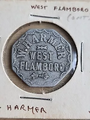 W. Harmer West Flamboro Ontario Canada TOKEN GF 1 Quart Milk Coin T1.P1 • $26.03