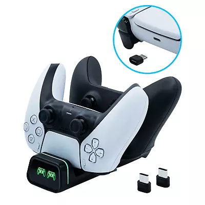 Dual Controller Charging Station For Switch Pro / PS5 /  Elite 2 / Series S/X AU • $28.98