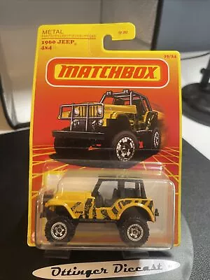 2021 Matchbox Target Retro #19 '60 Jeep® CJ-7 4x4 DARK MUSTARD YELLOW GWJ36 • $6