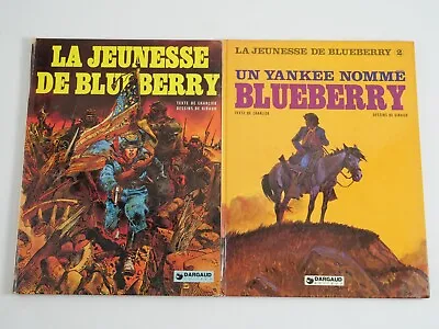 Set Of 2 La Youth Blueberry Tome 1 And 2 - Eo 1975 And 1979 • $25.57