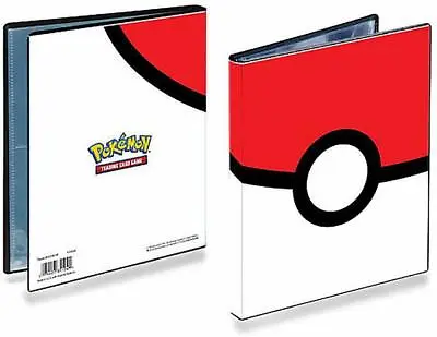 $17.99 • Buy Pokemon 4-Pocket Trading Card Binder Poke Ball Album Portfolio Holder Protector