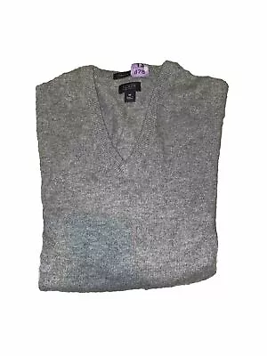 J. Crew Italian Cashmere V-neck Sweater Medium • $19.99