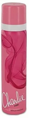 Charlie Pink Body Fragrance Body Spray Fresh Flowers Fruits Scent 75ml • £1.72