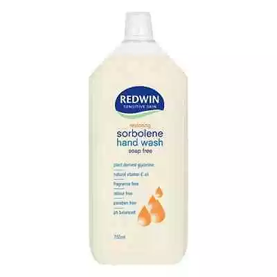 Redwin Sorbolene Hand Wash With Vitamin E 750ml Refill • $6.40