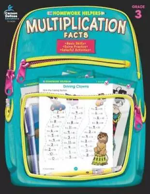 Multiplication Facts Grade 3 (Homework Helper) - Paperback - GOOD • $3.73