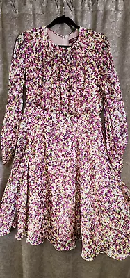 Max Mara Silk Floral Dress Size M • $30