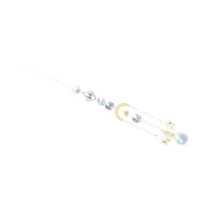 Glass Sun Catcher Pendant Sun Catcher Hanging Rear View Mirror Accessories • £9.38