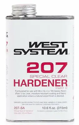 $62.28 • Buy West Systems 66 Pint Clear Hardener High Strength Epoxy Resin 207SA
