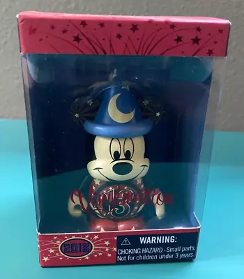 2013 3  Vinylmation Black Sorcerer Mickey Mouse Vinyl Figure Disney Parks LE • $38.89