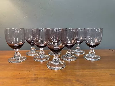 $159 • Buy Dansk HANNAH Amethyst Purple 5.5  Wine Glass - Set Of 8