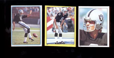 1981-83 Topps RAY GUY Oakland Raiders Sticker Lot • $4