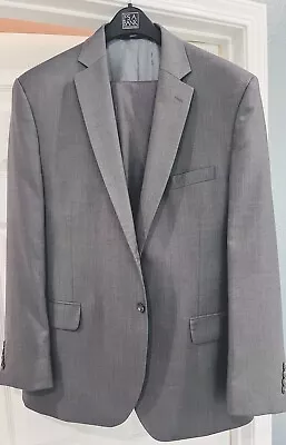 Jos A Bank Signature Collection 2-Piece Suit 44 R Jacket Pants Cut To 36 W X 29 • $30