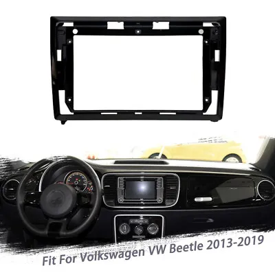 Fascia Stereo Radio Bezel Panel Frame Trim For Volkswagen VW Beetle 2013-19 Auto • $39.09