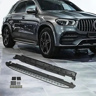 Running Boards For Mercedes Benz GLE W166 ML350 2012-2018 Side Steps Nerf Bars • $158.49