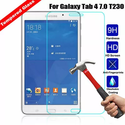 Samsung Galaxy Tab A S2 S3 S4 Tablet Tempered Glass Screen Protector Cover Guard • $13.57